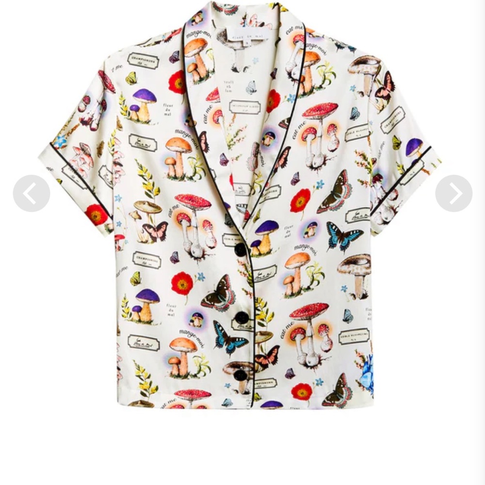 TOP • MAGICAL MUSHROOM SHORT SLEEVE PJ TOP